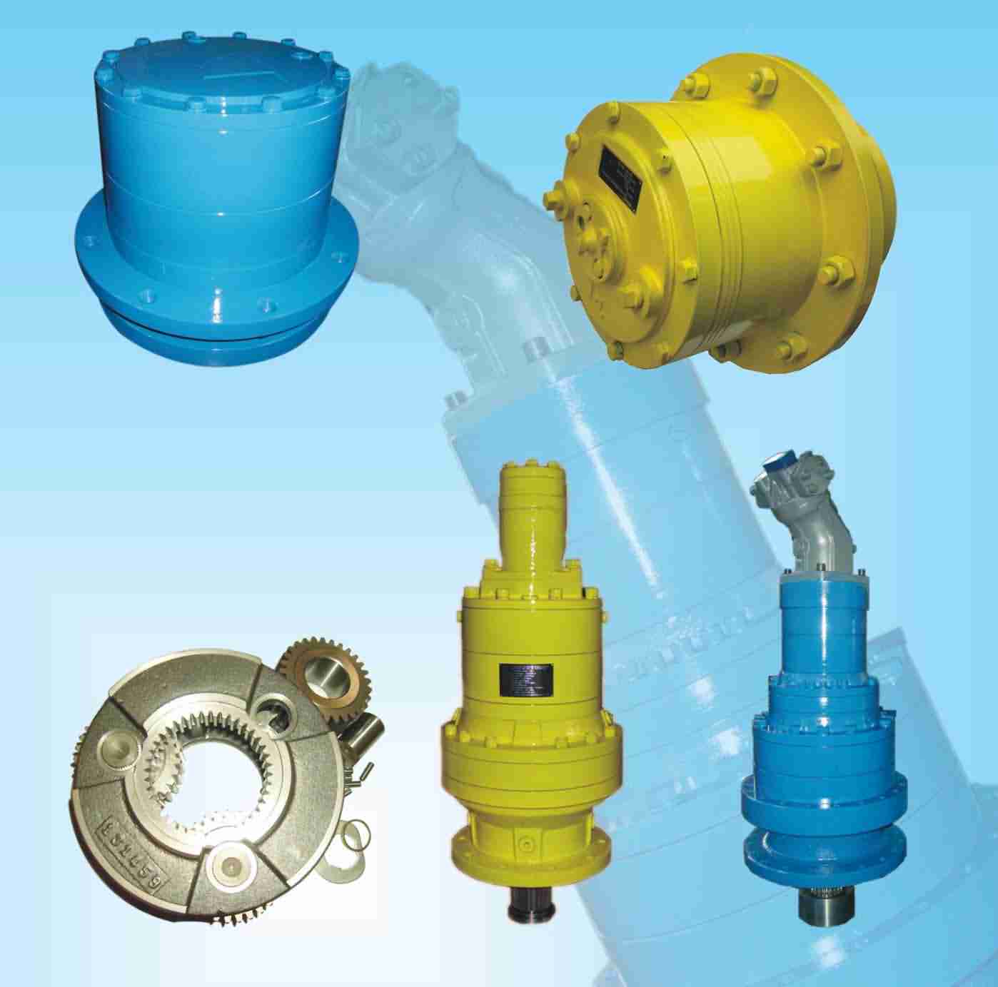 speed reducers, in-line helical gear speed reducers, parallel shaft helical gear reducers, helical bevel reducers, helical worm gear reducers, agricultural gearboxes, tractor gearboxes